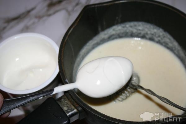 Рецепт: Баварский молочный десерт - с виноградом и орахами кешью Рецепт: Баварский молочный десерт - с виноградом и орахами кешью