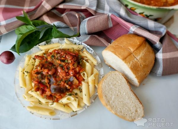 Рецепт: Болоньезе без мяса - вегетарианский рецепт