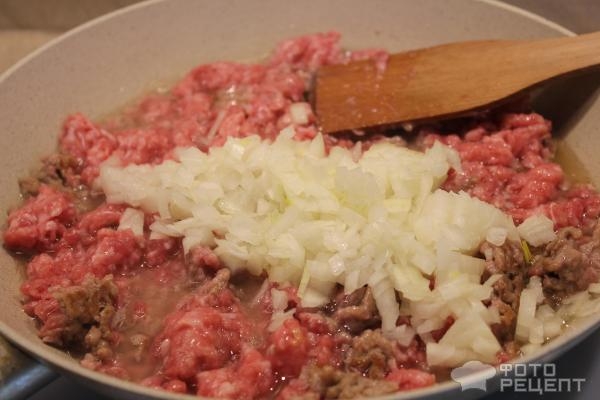 Рецепт: Энчилада - с фаршем