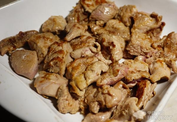 Рецепт: Гречневый бигос с индейкой - со свежей капустой