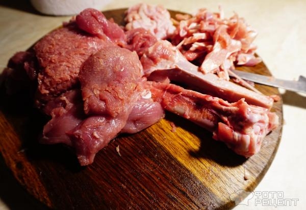 Рецепт: Гречневый бигос с индейкой - со свежей капустой