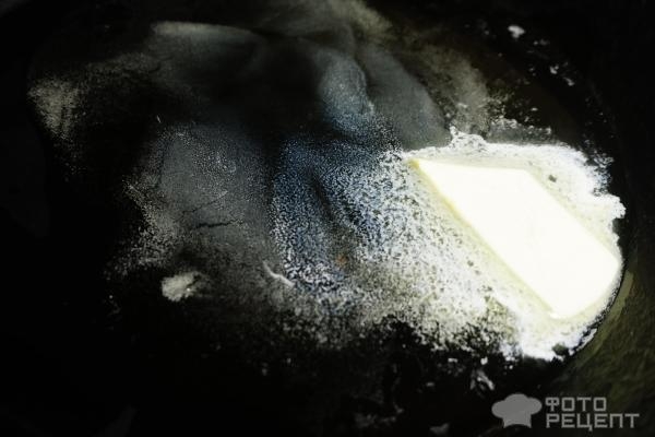 Рецепт: Гречневый бигос с индейкой - со свежей капустой