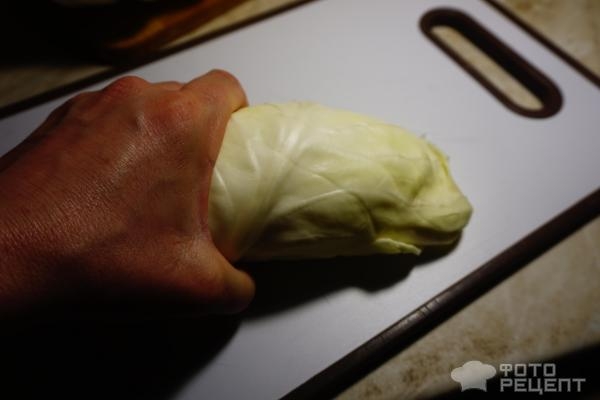 Рецепт: Гречневый бигос с индейкой - со свежей капустой