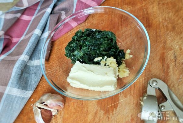 Рецепт: Хлеб с зеленью и моцареллой - В традициях Италии Рецепт: Хлеб с зеленью и моцареллой - В традициях Италии