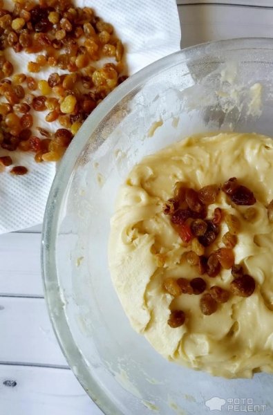 Рецепт: Кекс "Столичный" - как в детстве Рецепт: Кекс "Столичный" - как в детстве