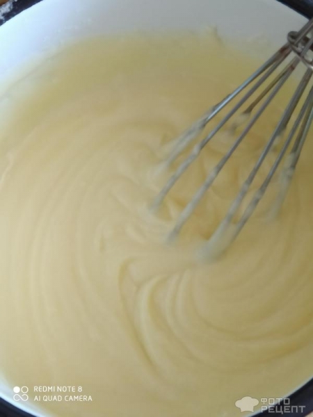 Рецепт: Крем для торта Пломбир - Нежный Рецепт: Крем для торта Пломбир - Нежный