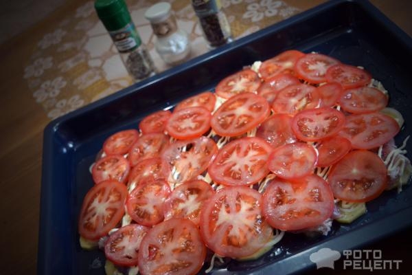 Рецепт: Мясо по-французски со свининой - В духовке