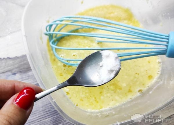 Рецепт: Омлет на сковороде - пышный омлет перевертыш!