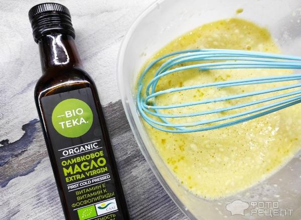 Рецепт: Омлет на сковороде - пышный омлет перевертыш!