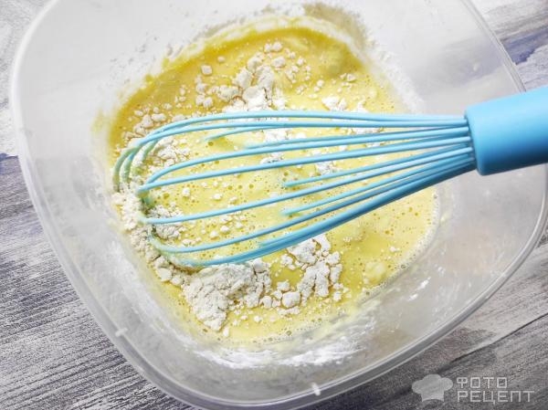 Рецепт: Омлет на сковороде - пышный омлет перевертыш!