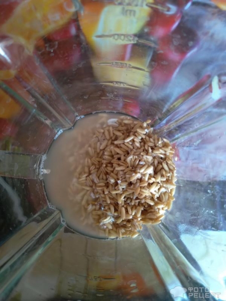 Рецепт: Овсяное молоко - с бананом и медом