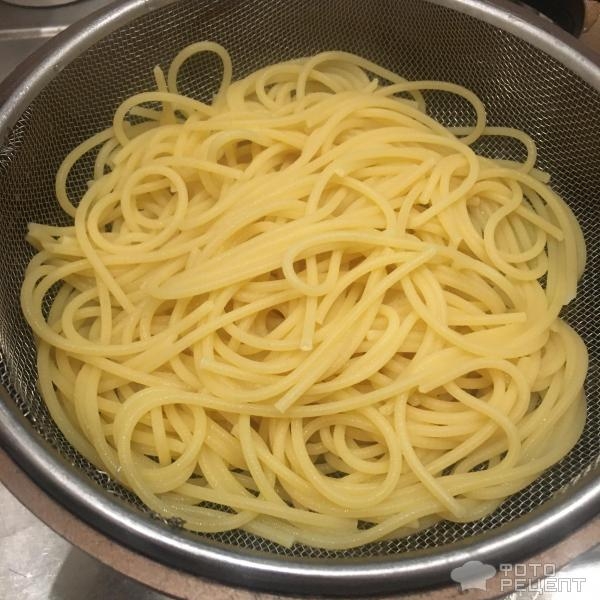 Рецепт: Паста с тунцом - в томатном соусе