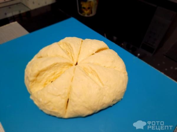 Рецепт: Сербский хлеб "Погачице" - Сербский хлеб &laquo;Ухо слона&raquo;