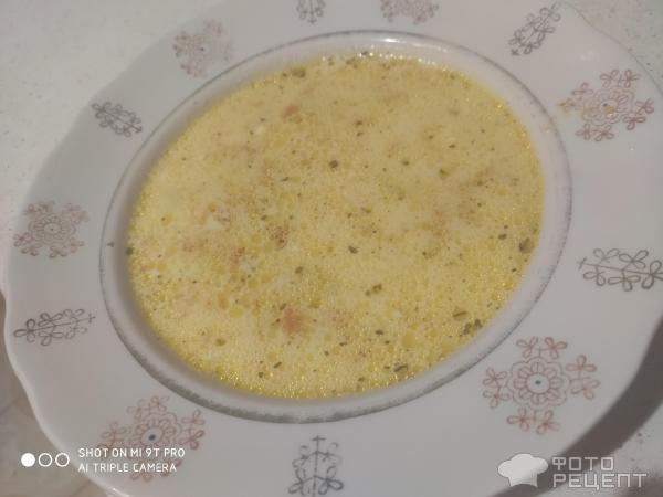 Рецепт: Суп из плавленных сырков - в моем исполнении. Рецепт: Суп из плавленных сырков - в моем исполнении.