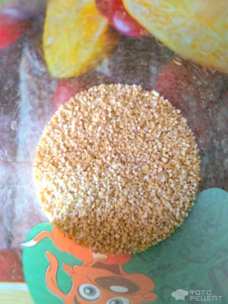 Рецепт: Суп крупяно-грибной - постный супчик