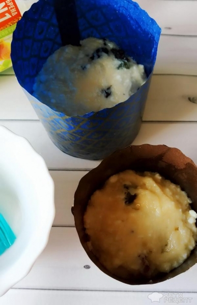 Рецепт: Творожный кулич - без дрожжей, с безбелковой глазурью. Встречаем праздники.