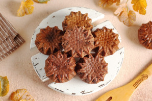 Шоколадные кексы без молока