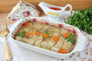 Заливное из карася