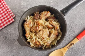 Чахохбили из курицы с болгарским перцем