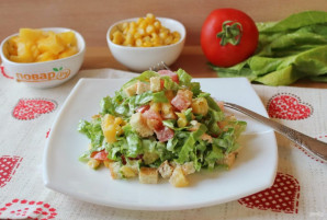 Салат "Гостей не ждали"