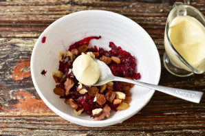 Салат со свеклой "Королевский" Салат со свеклой "Королевский"