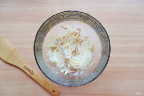 Итальянский салат с фунчозой