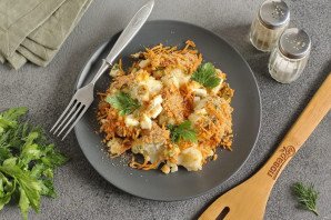 Цветная капуста по-польски