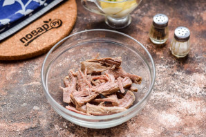 Салат "Телячьи нежности" Салат "Телячьи нежности"