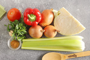 Луковый суп с сельдереем для похудения