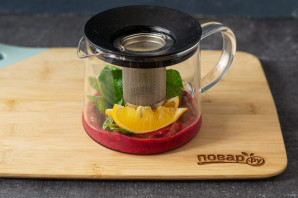 Брусничный чай Брусничный чай