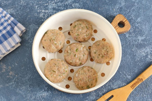 Котлеты из кролика на пару