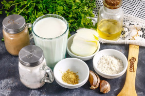 Сливочно-имбирный соус