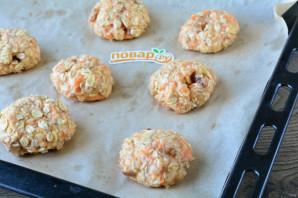 Диетическое морковное печенье