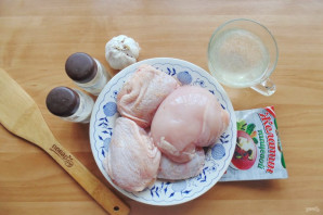 Домашняя ветчина с желатином Домашняя ветчина с желатином