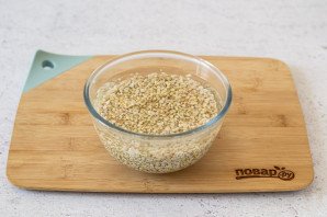 Пасха из зеленой гречки