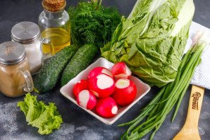 Салат из пекинской капусты