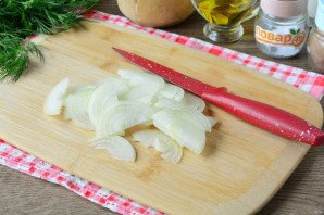 Зубатка в сливках Зубатка в сливках