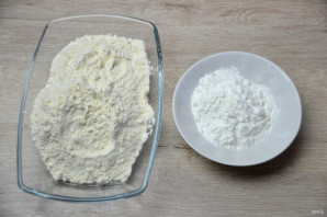 Бисквитный торт с вареной сгущенкой 