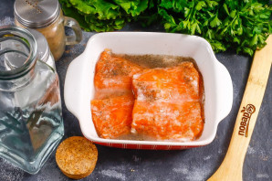 Засол красной рыбы с водкой Засол красной рыбы с водкой