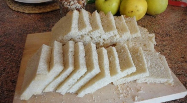 Хлебный яблочный пудинг по-крестьянски , пошаговый рецепт с фото