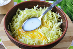 Кабачковый торт с плавленым сыром