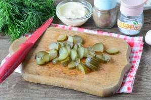 Салат "Остренькие крабы"