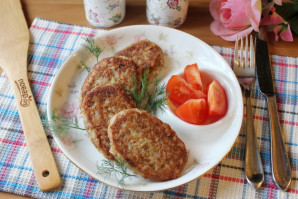 Котлеты из тушенки Котлеты из тушенки