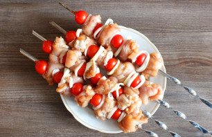 Куриные рулетики на мангале Куриные рулетики на мангале