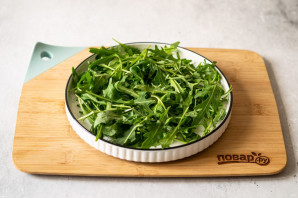 Салат с рукколой и гранатом