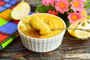 Яблочный флан