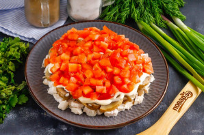 Салат "Красный мак"