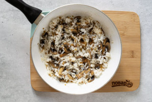 Рисовая каша с грибами