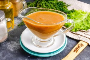 Пивной соус к мясу