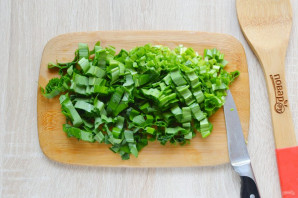 Салат с черемшой Салат с черемшой